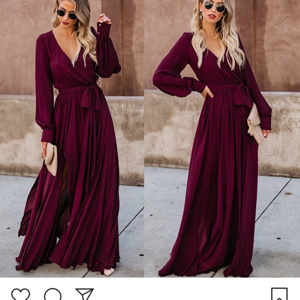 Long Sleeve Maxi Dress